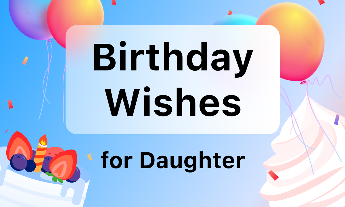birthday words for my daughter