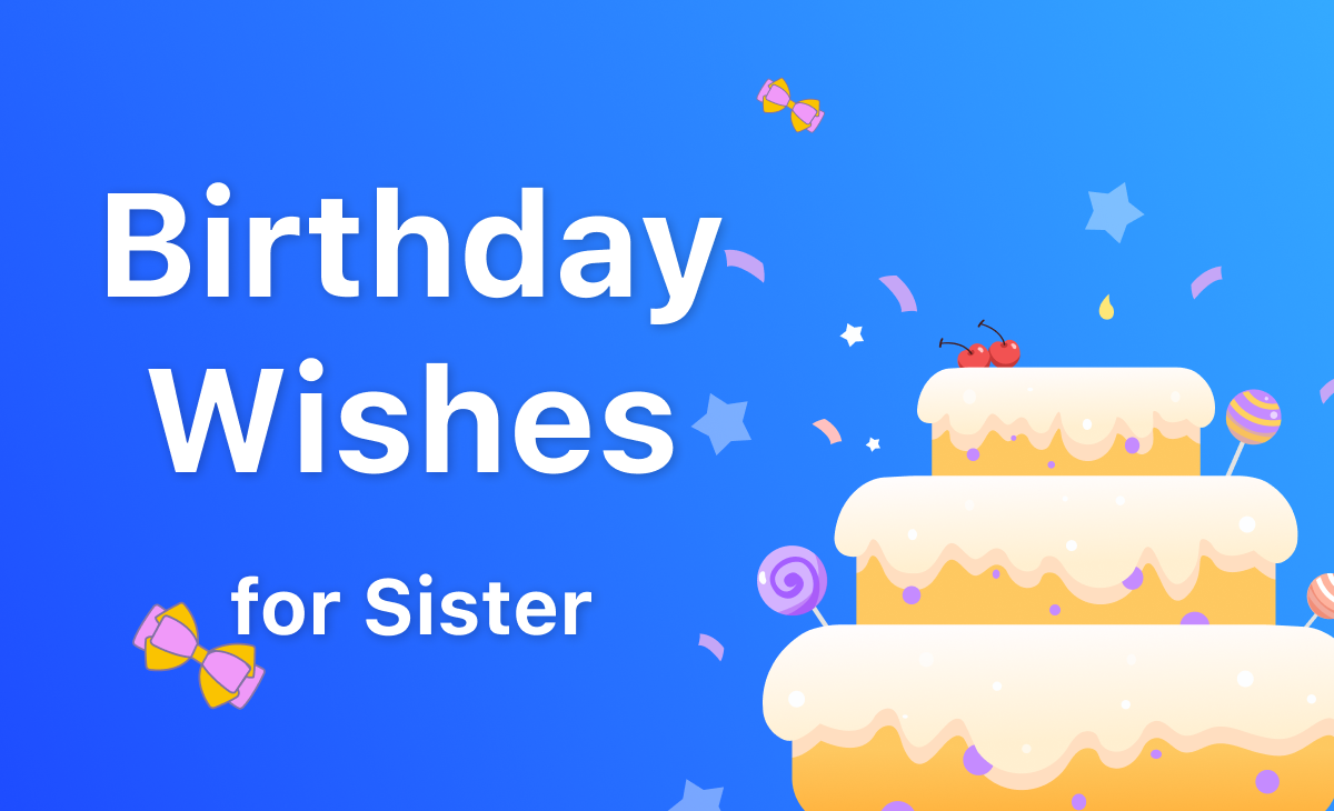 birth day wishes for sister