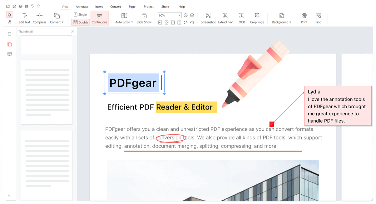 best free pdf reader editor converter software