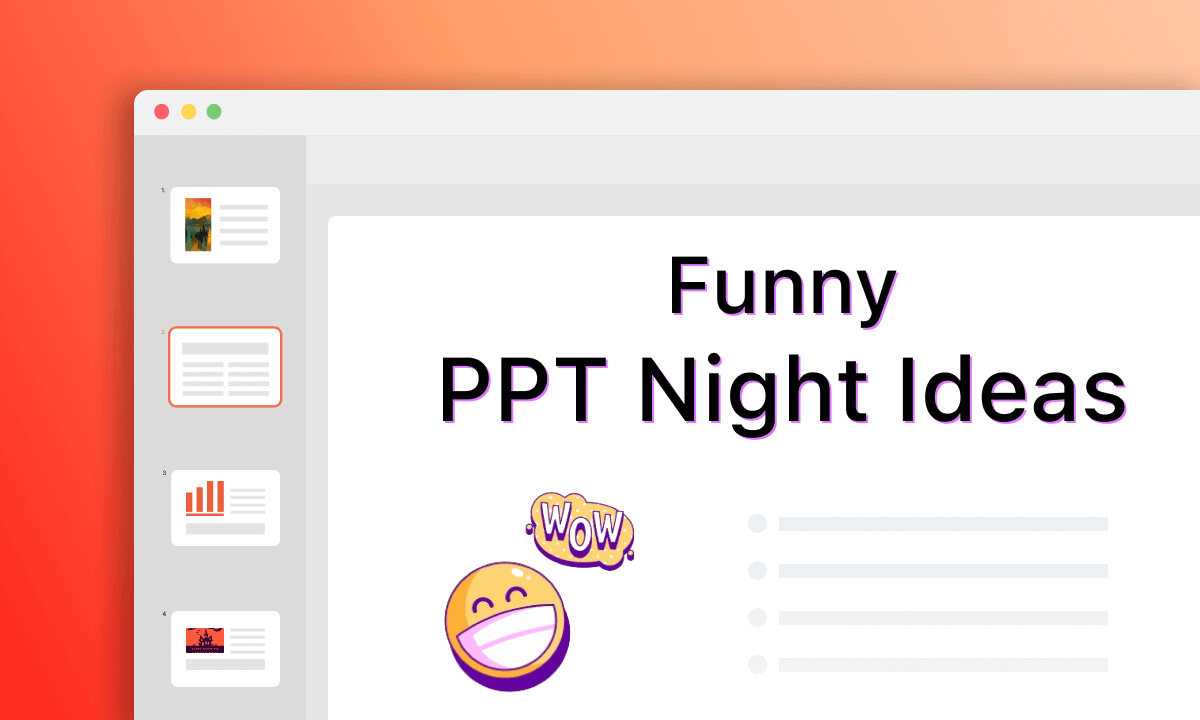 Try These 50 PowerPoint Night Ideas for a Hilarious Hangout