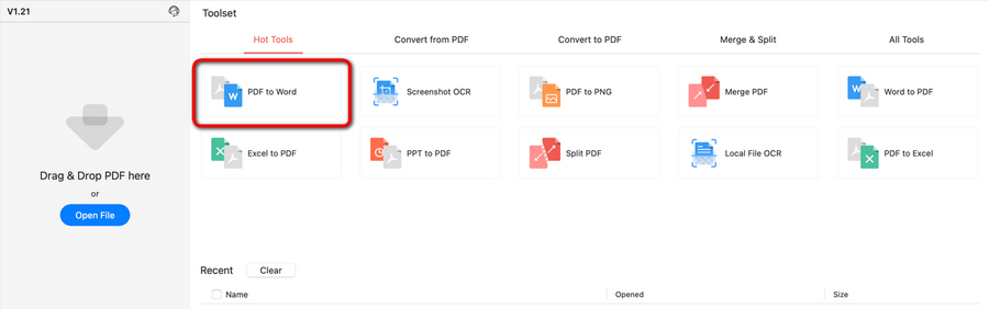 How to Convert PDF to Word Files on Mac