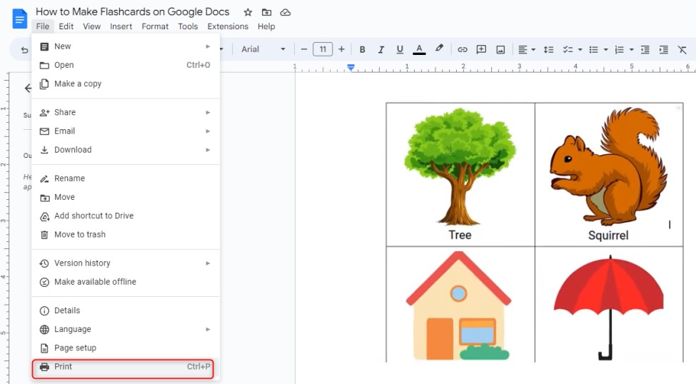 How to Create Digital Flashcards with Google Slides - Literacy In Focus
