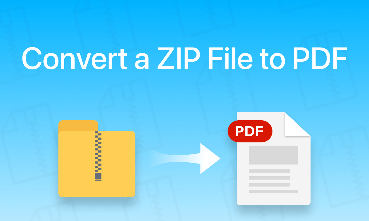 How to Convert a ZIP File to PDF Free 4 Online Offline Ways