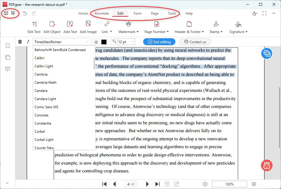 How to edit a PDF in Windows 10 (online PDF editor)