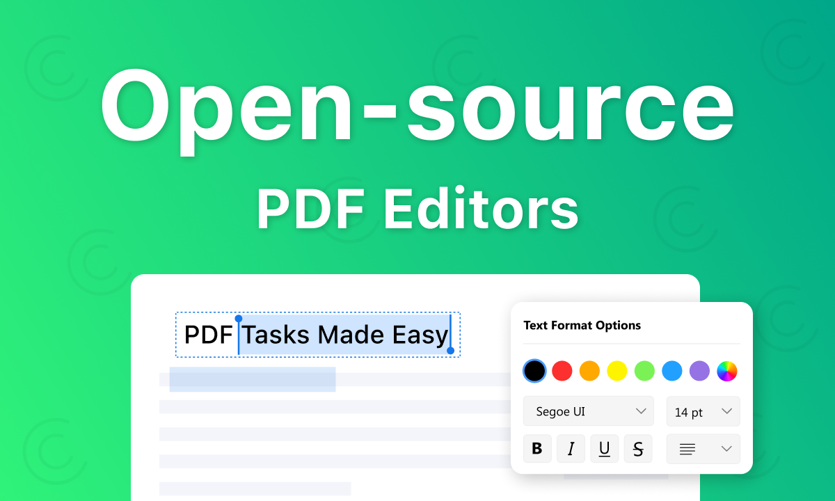 7 Best Open-source PDF Editors for Windows, Mac, Linux