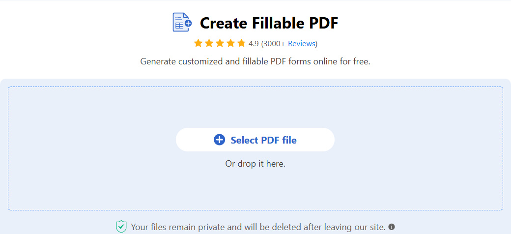 Select PDF File