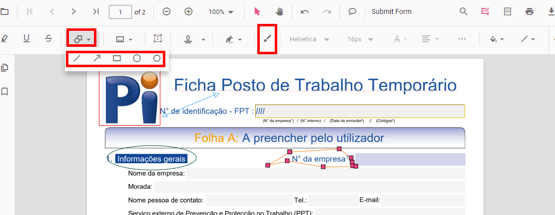 Desenhe em PDF com o PDFgear