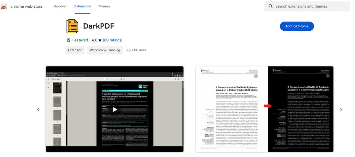 Instalar Extensão DarkPDF