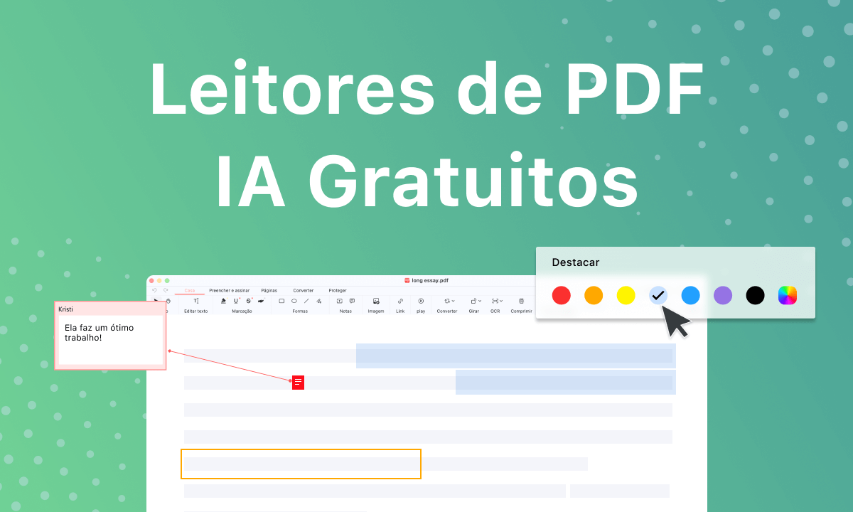 Os 7 Melhores Leitores de PDF AI Gratuitos [Atualizado em 2024]