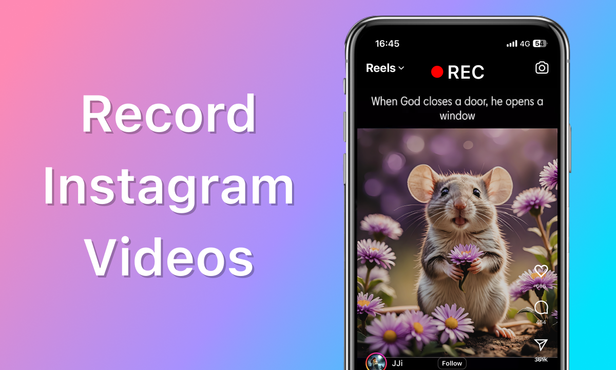 How to Record Instagram Videos on Mobile & PC for Free