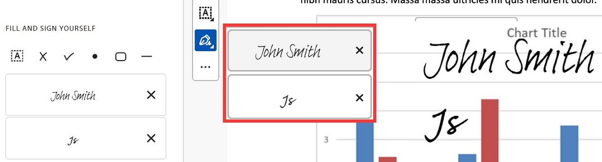 Add Only Two Signatures in Adobe Acrobat