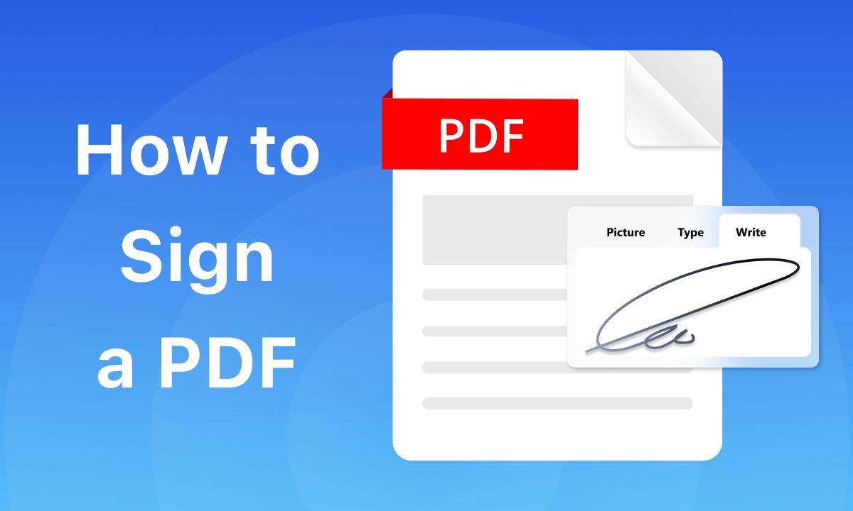 How to Sign a PDF for Free