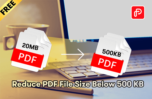 reduce pdf size to 500kb